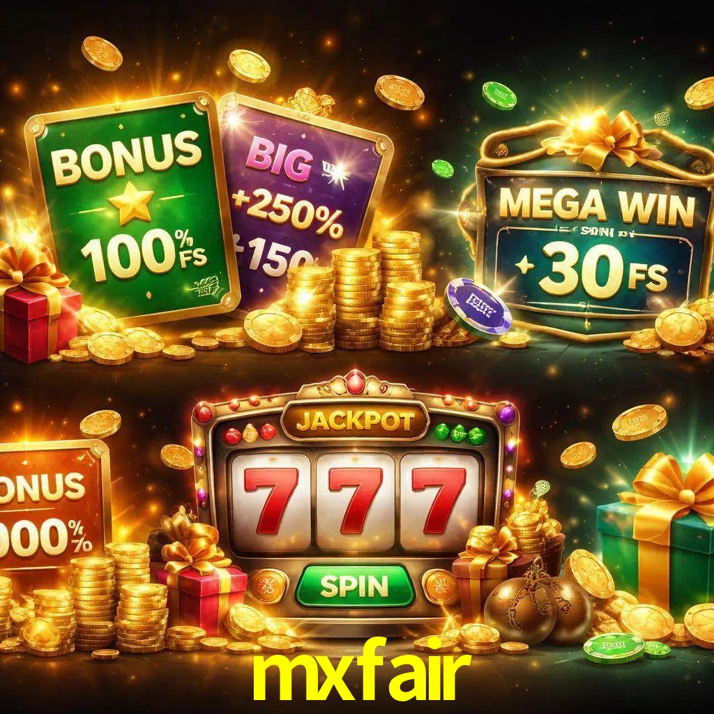 Tipos de bonos mxfair incluyendo recompensas de bienvenida y promociones continuas
